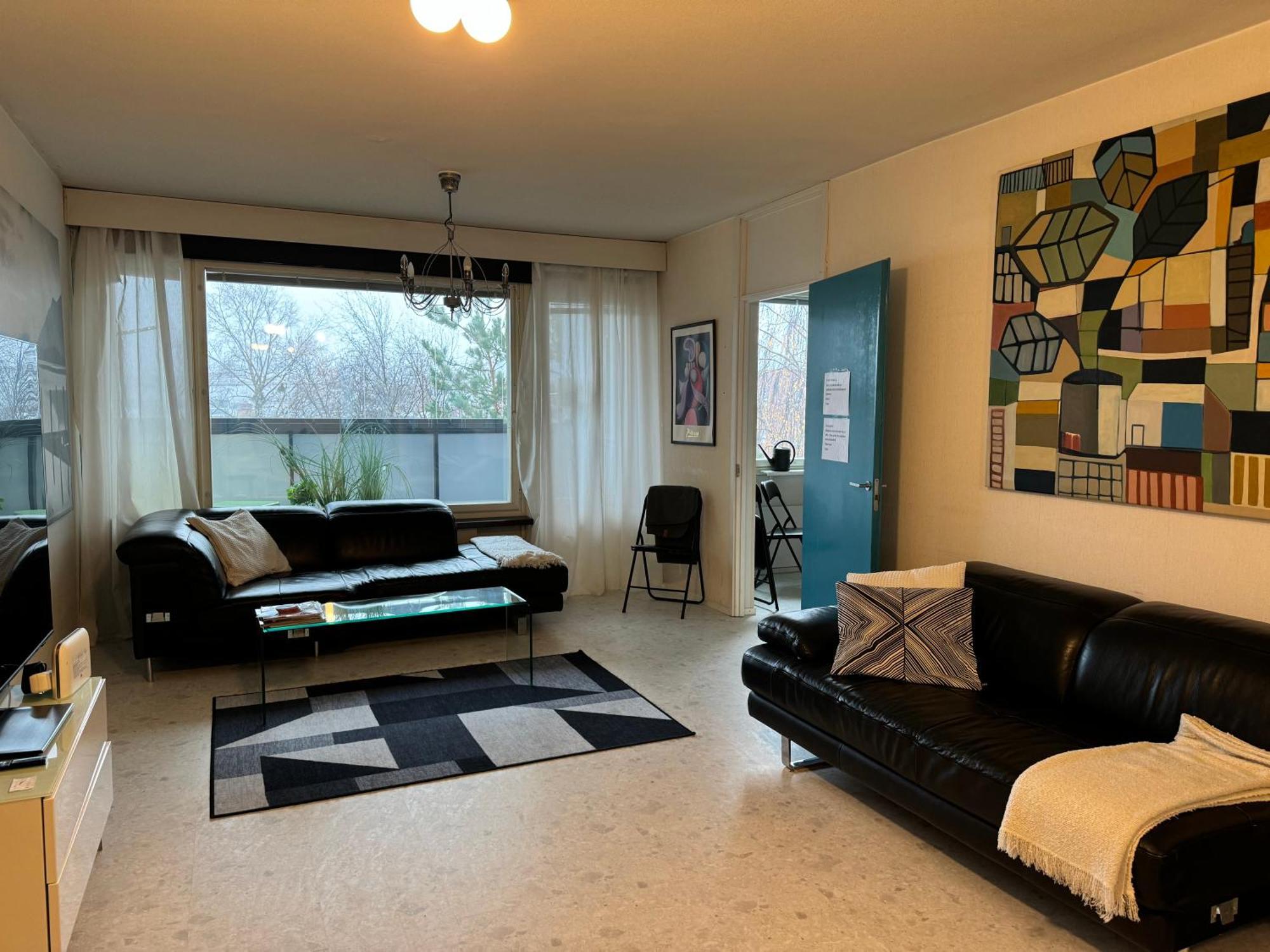 Iso Kolmio Ydinkeskustassa 1-6 Hloe Ilm.Parkit Appartement Oulu Buitenkant foto
